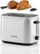 Gorenje Тостер 800Вт, підігрів, розморожування, пластик, сріблястий (382563) T800DS