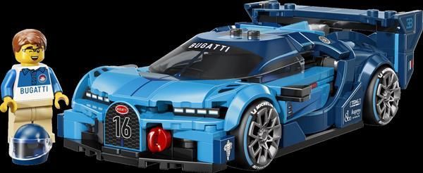 Конструктор LEGO Speed Champions Спортивний автомобіль Bugatti Vision GT Hyper 284 Деталі ( 77253 )
