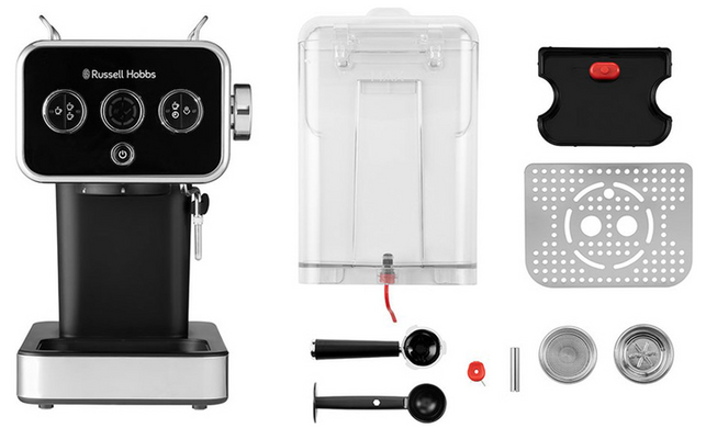 Кофеварка эспрессо Russell Hobbs 26450-56 Distinctions Black (6943149) 25022016001 фото