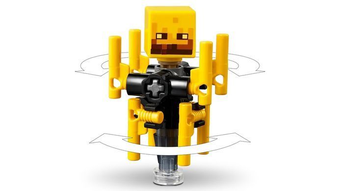 Конструктор LEGO Minecraft Битва з лавою у Незері (389480)