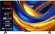 TCL Телевизор 50" LED 4K 60Hz Smart Google TV Titan 50P69B