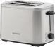 Gorenje Тостер 800Вт, підігрів, розморожування, пластик, сріблястий (382563) T800DS