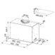 Franke Витяжка вбудовувана Box Flush EVO, 52см, 1035м3г, FBFE XS A52, нерж (364075) 305.0665.359