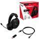 Гарнітура ігрова HyperX Cloud Stinger 2, WL/USB-A, чорний (360473) 676A2AA