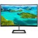 Монітор вигнутий VA 31,5",2560*1440,75 Гц31.5" QHD/VA/75Hz/4ms/HDMI, VGA, DP/Black PHILIPS 325E1C/00 3694818