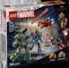 Конструктор LEGO Super Heroes Залізна людина та Бойова Машина проти Хаммер Дронів 204 деталі (76320)