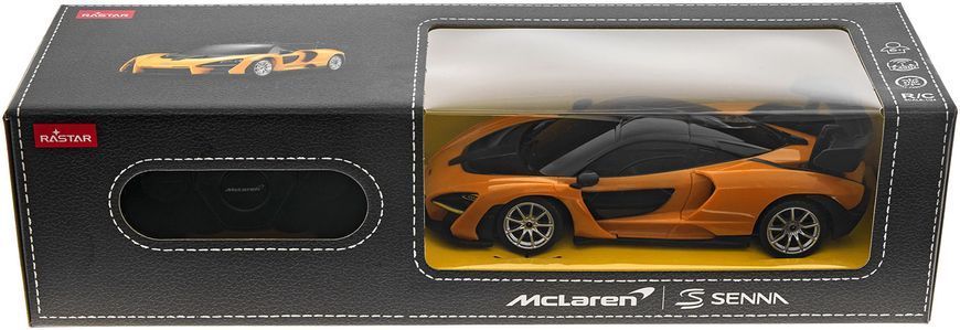 Машинка Rastar McLaren Senna 1:24 Помаранчевий