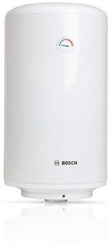 Водонагрівач електр. BOSCH круглий Tronic 2000, 100л, 2кВт, мех. кер-ння, C, білий (357805) 7736506092 фото