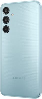 Samsung Смартфон Galaxy M35 5G (M356) 6.6" 6/128ГБ, 2SIM, 6000мА&bull;год, синій світлий (382826) SM-M356BLBBEUC фото