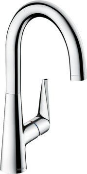 Змішувач для кухні Hansgrohe Talis S, довж.виливу - 174мм, поворотний, 1важіль, KM220, хром (355281)