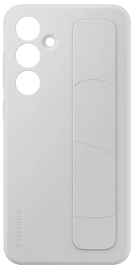 Чохол для смартф. SAMSUNG для S24 FE Standing Grip Case Gray (EF-GS721CJEGWW) EF-GS721CJEGWW фото