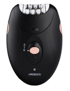 ARDESTO Эпилятор LESH-Y305 пинцетный, аккумул., пинцет.-18, сух., насадок-1, черный LESH-Y305 фото