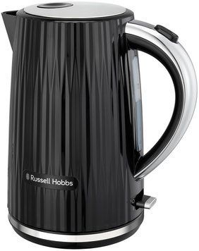Russell Hobbs Електрочайник Eden, 1.7л, нержавіюча сталь, пластик, чорний (382620) 27361-70 фото