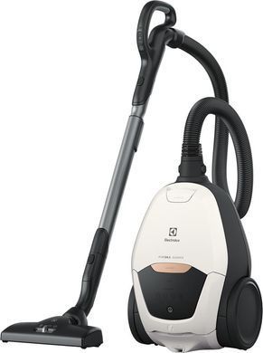 Electrolux Пилосос мішковий, 600Вт, 3.5л, Allergy Plus, SmartMode, s-bag, 4 насадки, білий (345260) PD82-ALRG фото