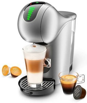 Krups Кавоварка капсульна Dolce Gusto Genio S Touch, 2,8л, сріблястий (361721) KP440E10 фото