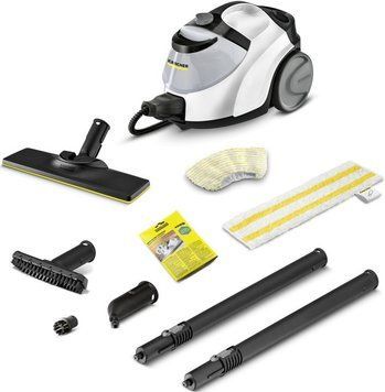Karcher Пароочиститель SC 5 EasyFix Premium Iron Plug, 2200 Вт, 2000мл, 4.2Бар, белый 1.512-660.0 фото