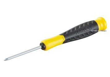 Отвертка крестовая STANLEY "Essential": "Pozidriv" PZ0 х 50 мм