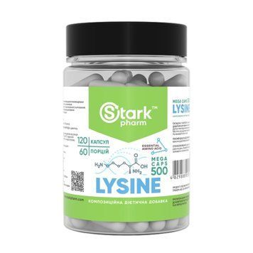 Lysine Mega caps 500mg - 120 caps Stark Pharm