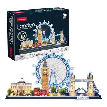 3D пазл CubicFun City Line с LED-подсветкой Лондон (L532h) dt_78743 фото