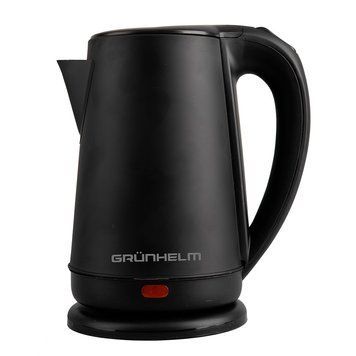 Електрочайник МЕТАЛ EKS -293SBB (метал) BLACK 1,8л, 1500 Вт, дисковий GRUNHELM 129780 фото