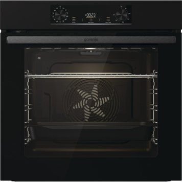 Gorenje Духова шафа електрична, 77л, A+, пара, дисплей, IconLed, піроліз, чорний (374338) BPS6737E02B фото