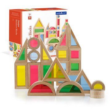 Кубики Guidecraft Block Play Маленька веселка, 5 см, 40 шт. (G3083) dt_2247 фото
