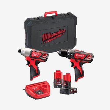 Набір інструментів акумуляторних MILWAUKEE, M12 BPP2B-421C 4933443497 фото