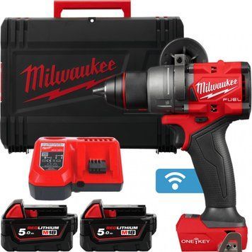 Дрель-шуруповерт аккумуляторная MILWAUKEE, M18 FUEL ONEDD3-502X 4933492802 фото