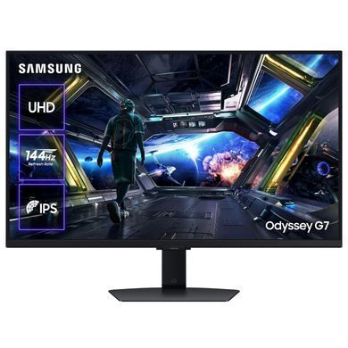 Монитор Samsung 32" S32DG700E HDMI, DP, USB, Bluetooth, OLED, 3840x2160, 144Hz, 1ms, G-Sync Compatible LS32DG700EIXUA фото