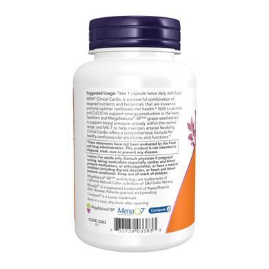 Поддержка сердечно-сосудистой системы (Clinical Cardio) 90 капсул