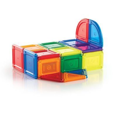 Магнитный конструктор Guidecraft PowerClix Solids, 24 детали (G9420) dt_1280 фото