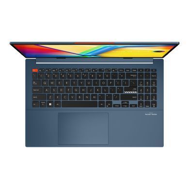 ASUS Ноутбук ASUS Vivobook S 15 K5504VA-MA377 15.6" 2.8K OLED, Intel i9-13900H, 16GB, F1TB, UMA, NoOS, Блакитний (379364) 90NB0ZK1-M00N70 фото