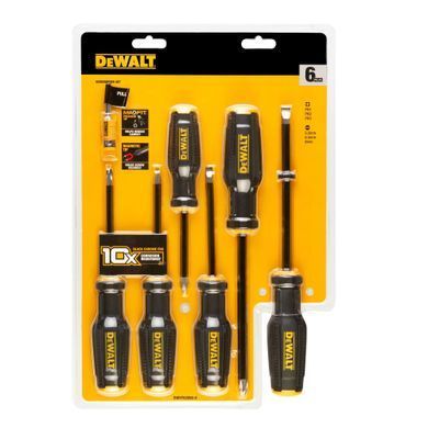 Набір викруток TOUGHSERIES&trade; MAX FIT&reg;, 6 штук DeWALT DWHT62056-0 DWHT62056-0 фото