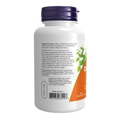 Комплекс для підтримки здорового рівня холестерину (Cholesterol Pro) 120 таблеток