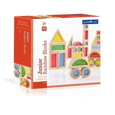 Кубики Guidecraft Block Play Маленька веселка, 5 см, 40 шт. (G3083) dt_2247 фото