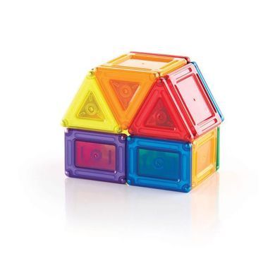 Магнитный конструктор Guidecraft PowerClix Solids, 24 детали (G9420) dt_1280 фото