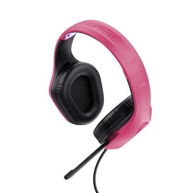 Гарнітура Trust GXT 415 Zirox, 3.5мм, рожевий (372623) 24992_TRUST фото