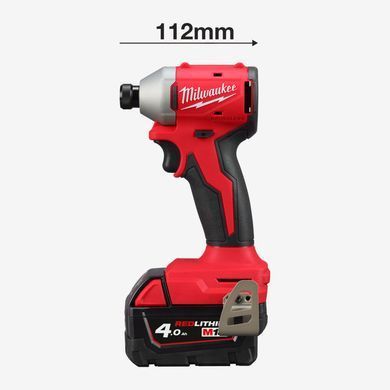 Гвинтокрут акумуляторний 1/4'' HEX MILWAUKEE, M18 BLIDRC-402C 4933492840 фото