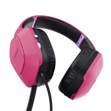Гарнітура Trust GXT 415 Zirox, 3.5мм, рожевий (372623) 24992_TRUST фото