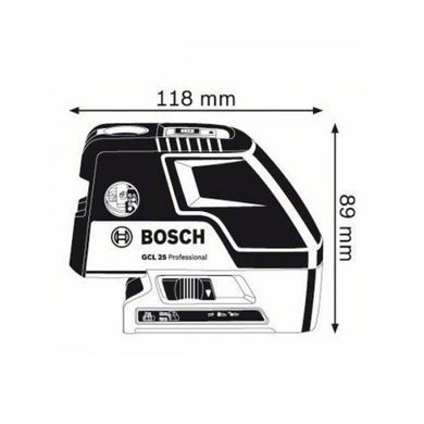 Нивелир лазерный комбинированный Bosch GCL 25 0601066B00