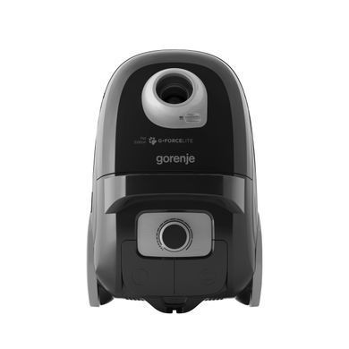 Пилосос Gorenje мішковий, 700Вт, 3л, HEPA, щітка Xpand Zone, телескоп, білий (329726) VCEA28GLBK фото