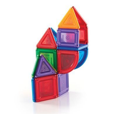 Магнитный конструктор Guidecraft PowerClix Solids, 24 детали (G9420) dt_1280 фото