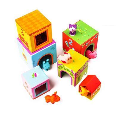 Игровой набор Djeco Топанимо ферма 12 эл. (DJ09108) dt_23247 фото