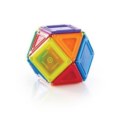Магнитный конструктор Guidecraft PowerClix Solids, 24 детали (G9420) dt_1280 фото