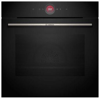 Bosch Духова шафа електрична, 71л, A+, дисплей, конвекція, чорний (367248) HBG7341B1 фото