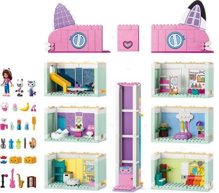 Конструктор LEGO Gabby's Dollhouse Ляльковий будиночок Ґаббі (368971)