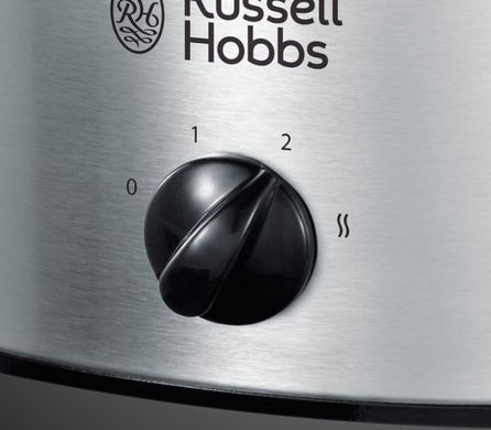 Медленноварка Russell Hobbs Cook&Home, 160Вт, чаша-3.5л, механическое управл., металл/пластик, черный 22740-56 фото