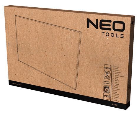 Инфракрасная нагревательная панель Neo Tools 90-106 600 Вт с WIFI