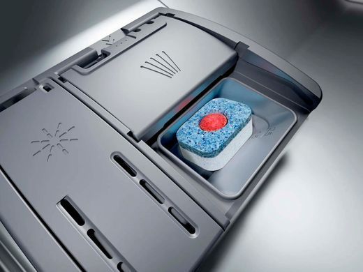 Bosch Посудомийна машина вбудовувана, 13компл., A++, 60см, дисплей, 3й кошик, білий (356304) SMV4HVX00K фото