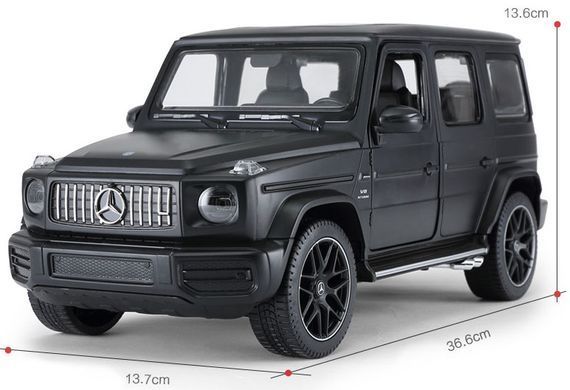 Машинка Rastar Mercedes-Benz G63 AMG на радіокеруванні. 1:14. Чорний